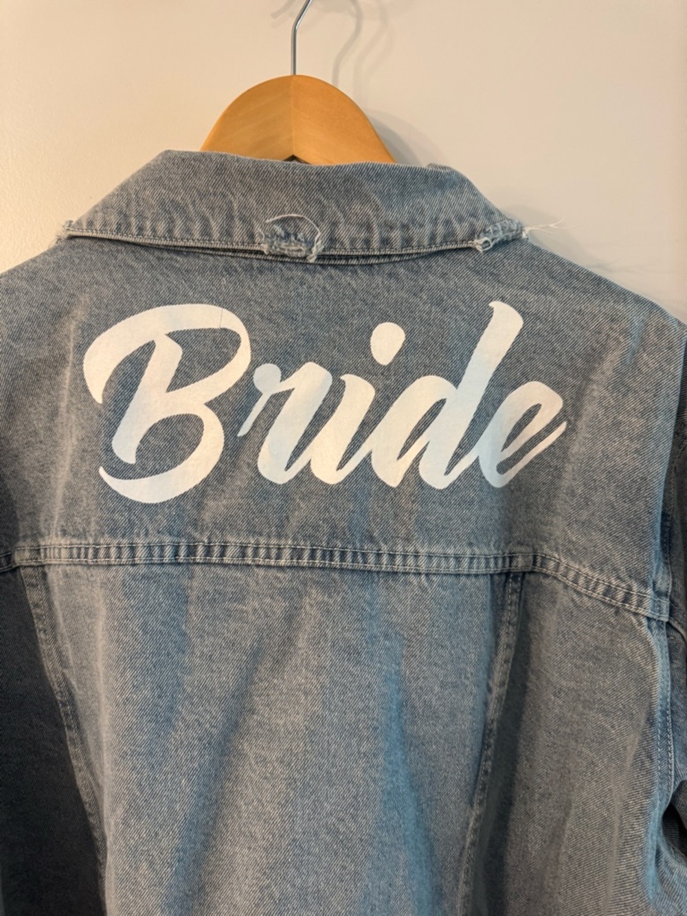 Show Me Your MuMu BRIDE Denim Jacket 2x